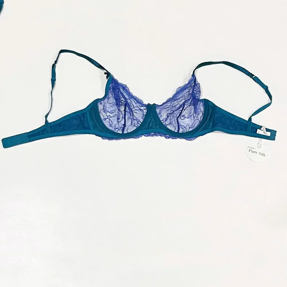 NEW Mimi Holliday 36C Allure Lace Underwire Comfort Bra Damaris Sheer Lingerie - Picture 5 of 12